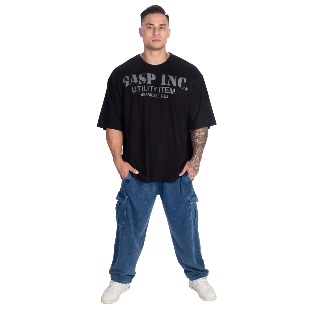 Gasp Inc Iron Tee - Black - imagem 6