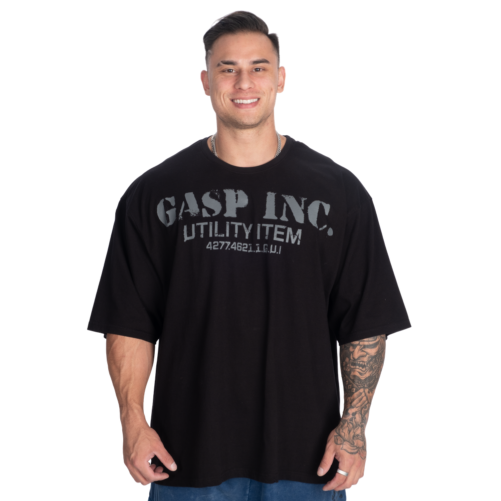 Gasp Inc Iron Tee - Black - imagem 1