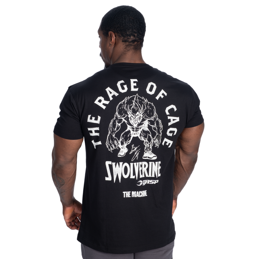 Swolverine Standard Tee - Black - imagem 1