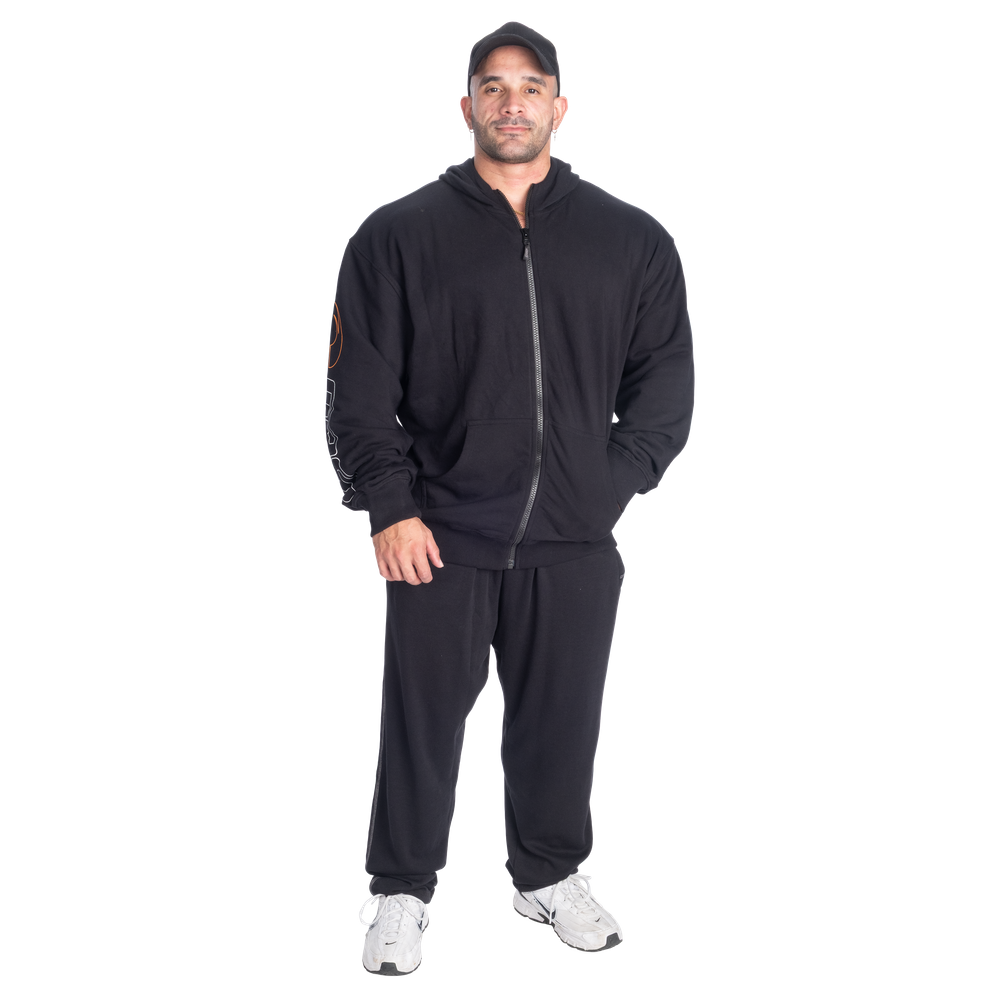 Classic Zip Hood - Black/White - imagem 6
