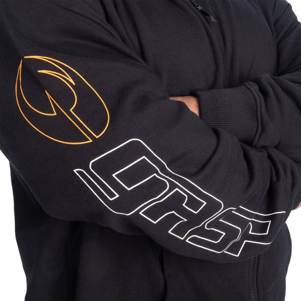 Classic Zip Hood - Black/White - imagem 5