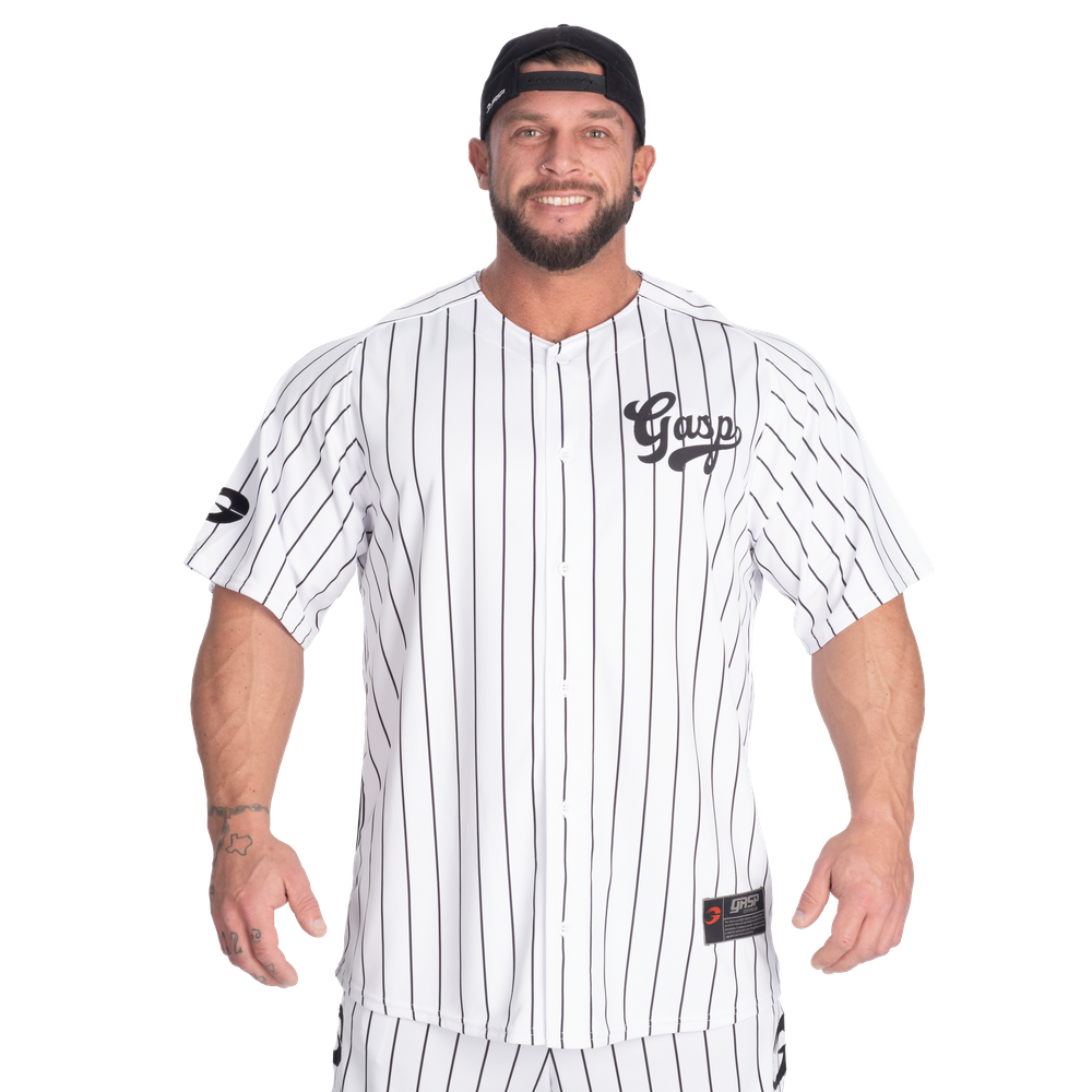 89 Baseball Jersey - White/Black - imagem 1