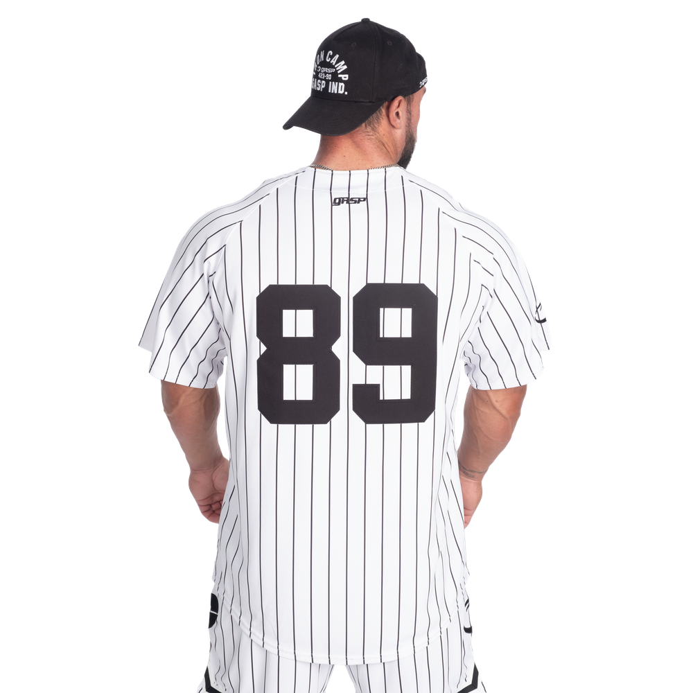 89 Baseball Jersey - White/Black - imagem 2
