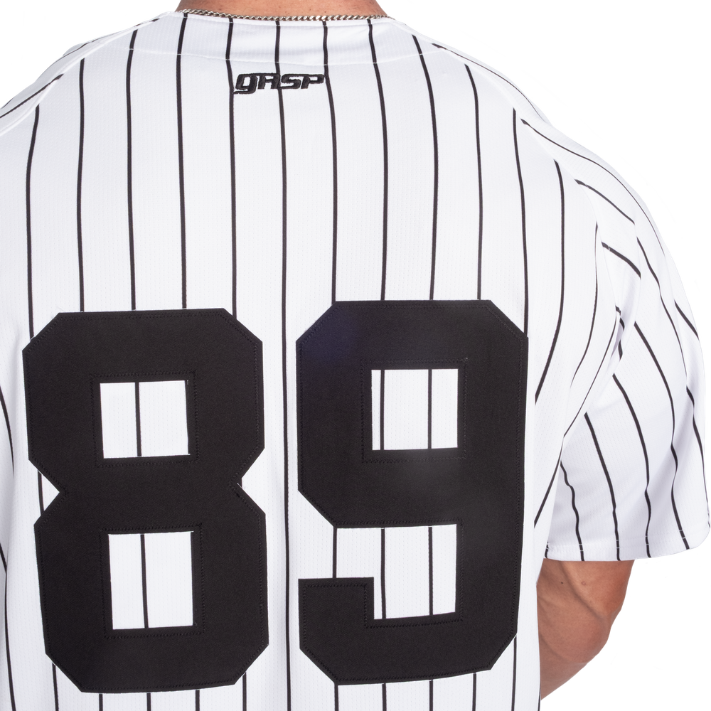 89 Baseball Jersey - White/Black - imagem 6