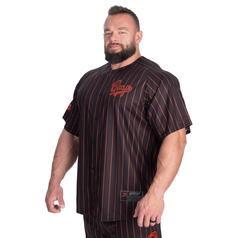89 Baseball Jersey - Black/Flame - imagem 4