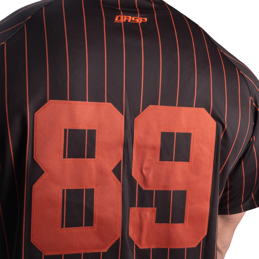89 Baseball Jersey - Black/Flame - imagem 7