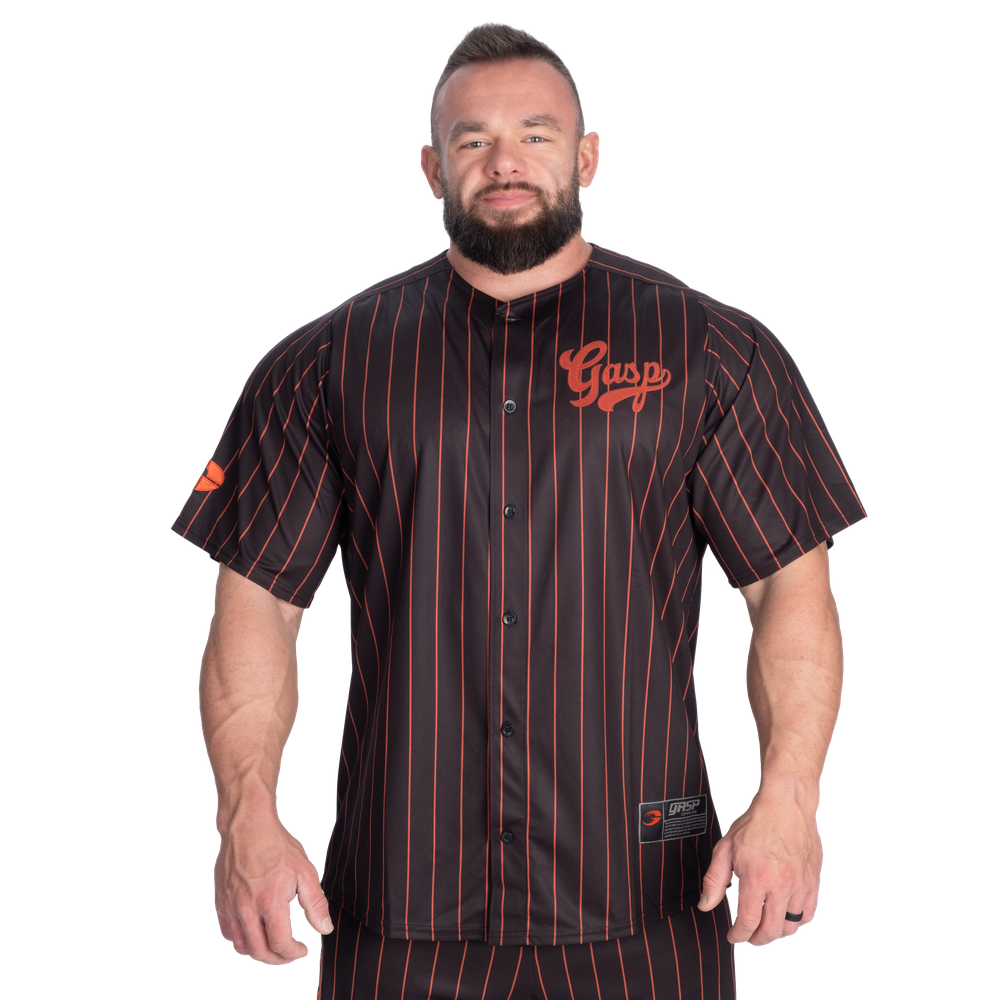 89 Baseball Jersey - Black/Flame - imagem 1