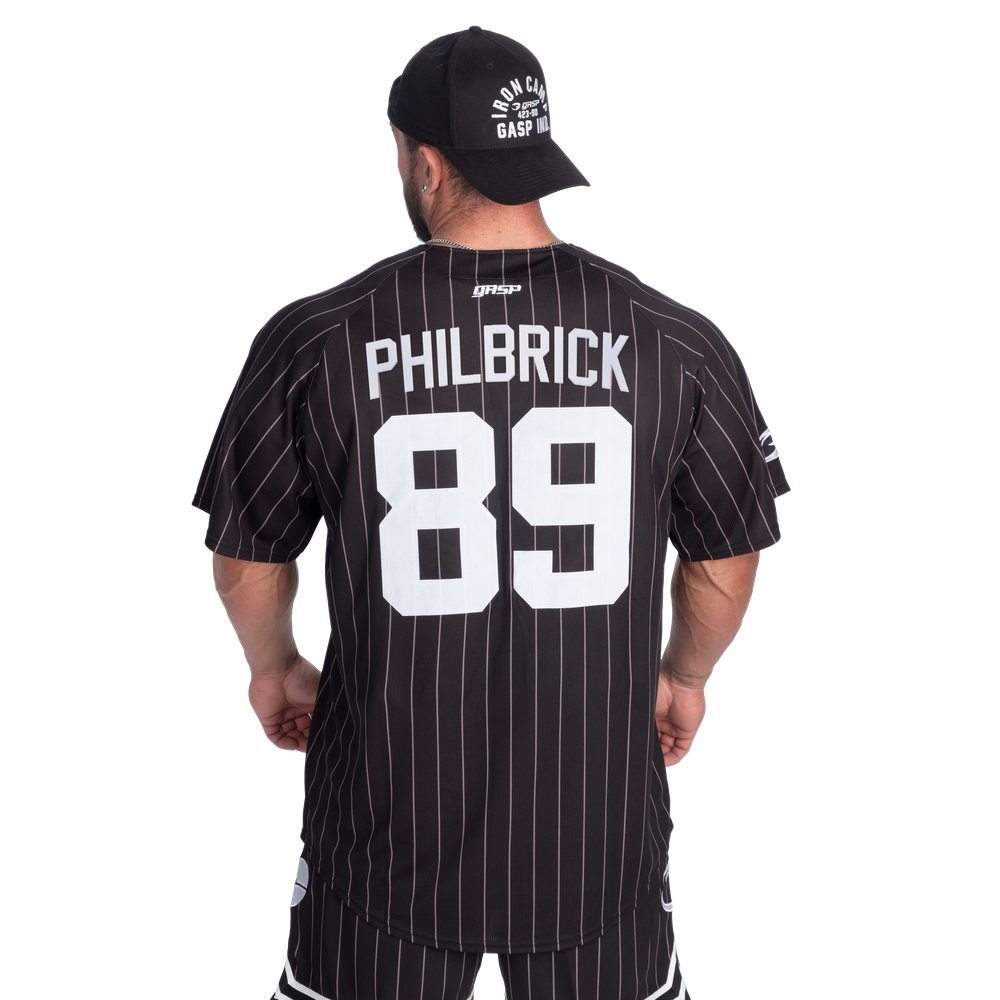 89 Baseball Jersey - Black/Grey - imagem 3