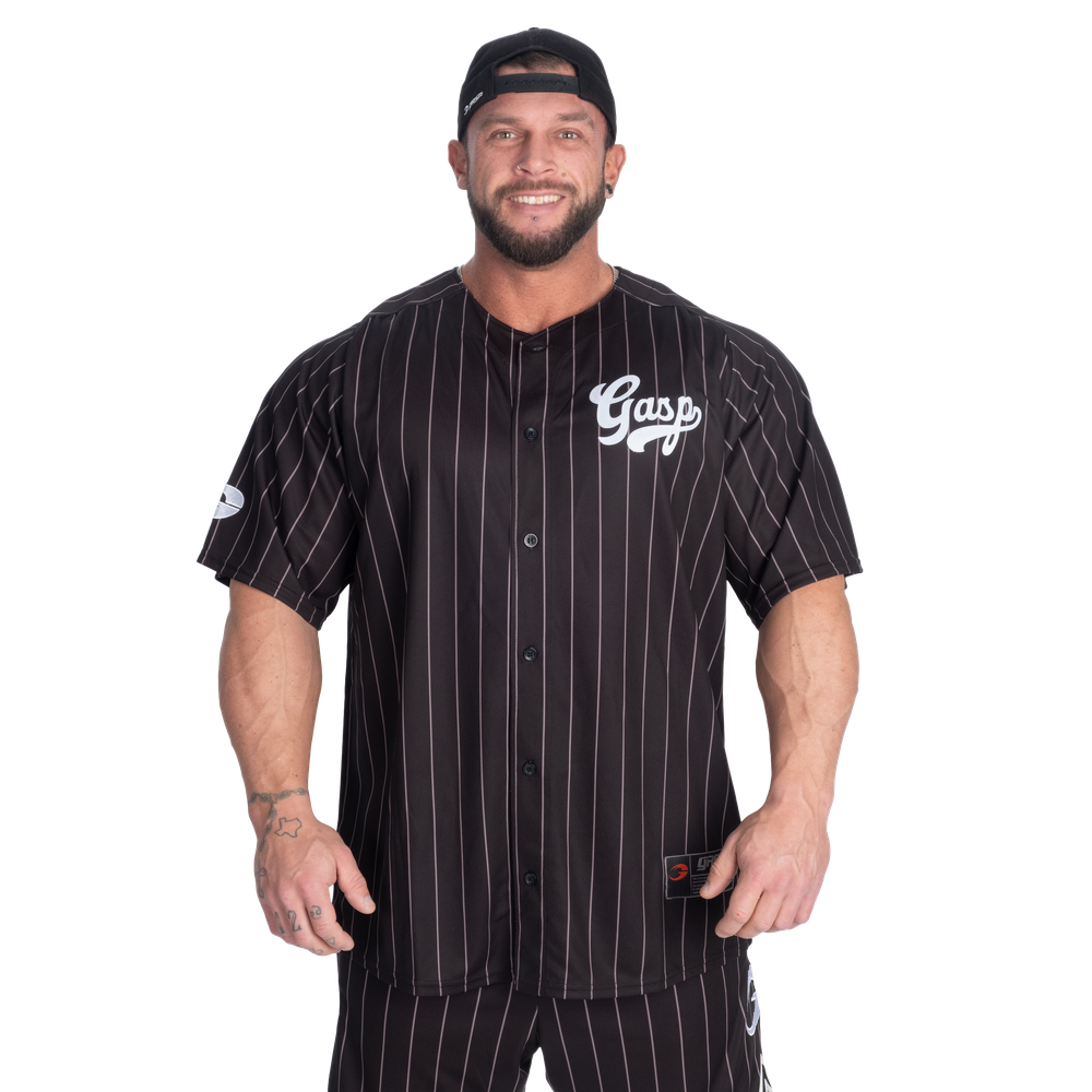 89 Baseball Jersey - Black/Grey - imagem 1