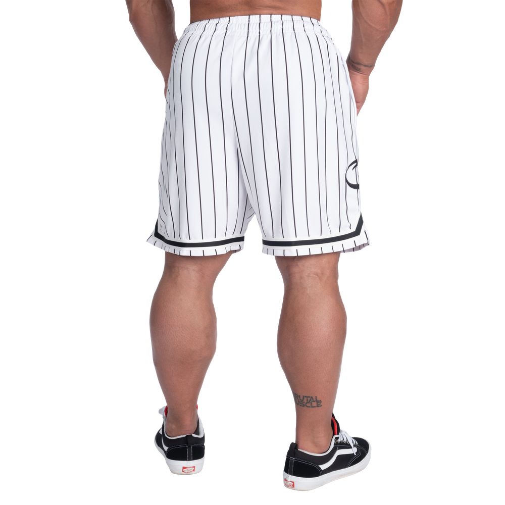 Gasp Basketball Shorts 6.5” - White/Black - imagem 3