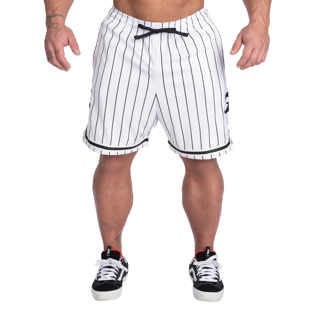Gasp Basketball Shorts 6.5” - White/Black - imagem 2