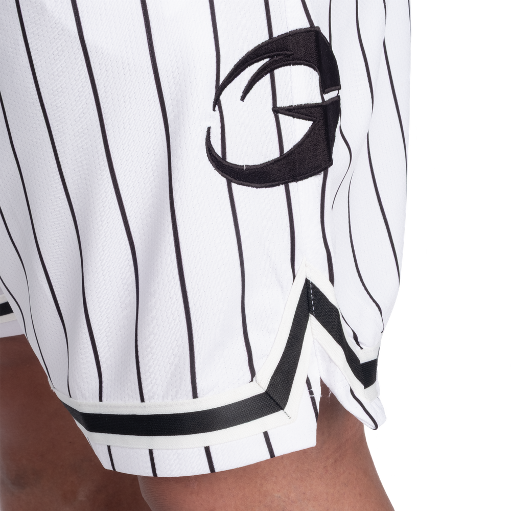 Gasp Basketball Shorts 6.5” - White/Black - imagem 4