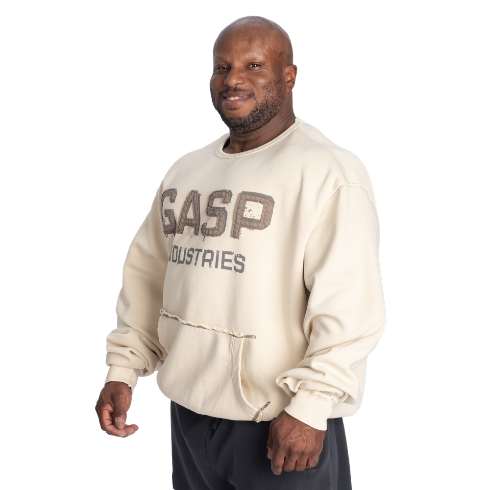 Gasp Washed Crewneck - Washed Desert - imagem 3