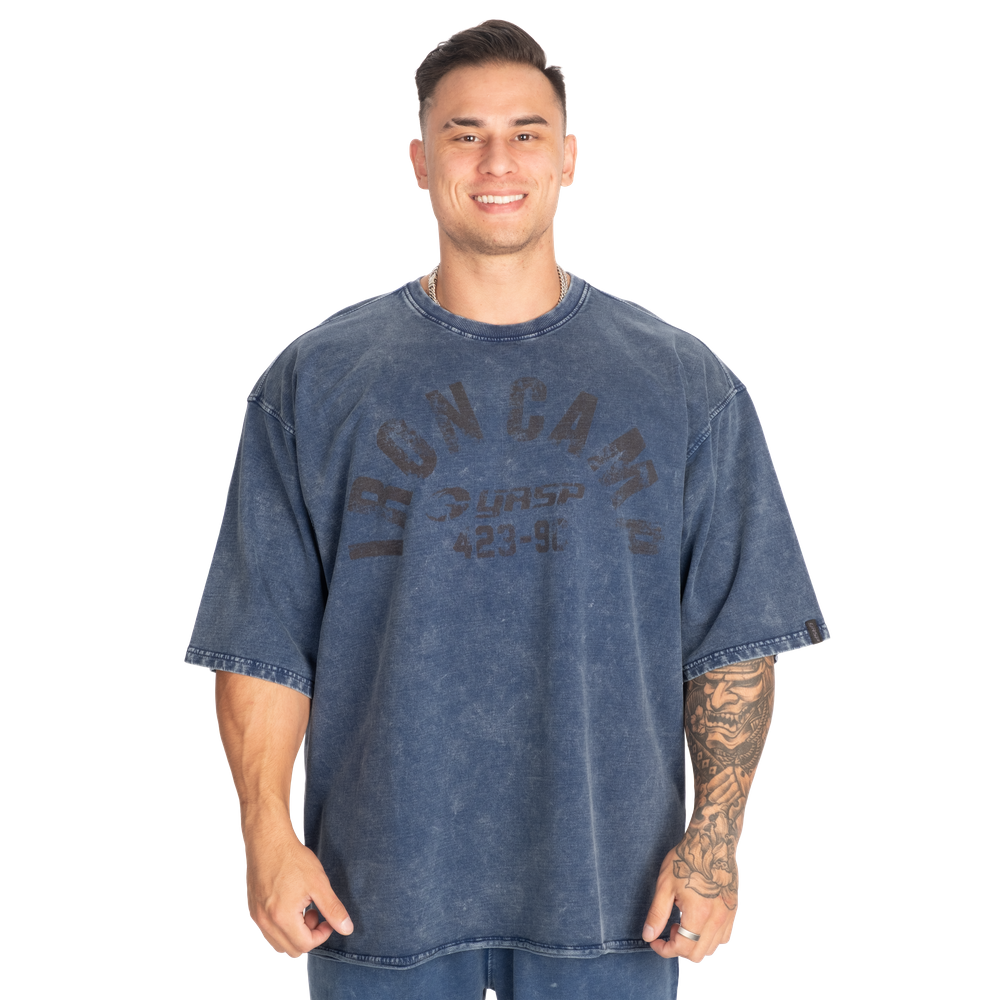 Iron Camp Iron Tee - Washed blue - imagem 1