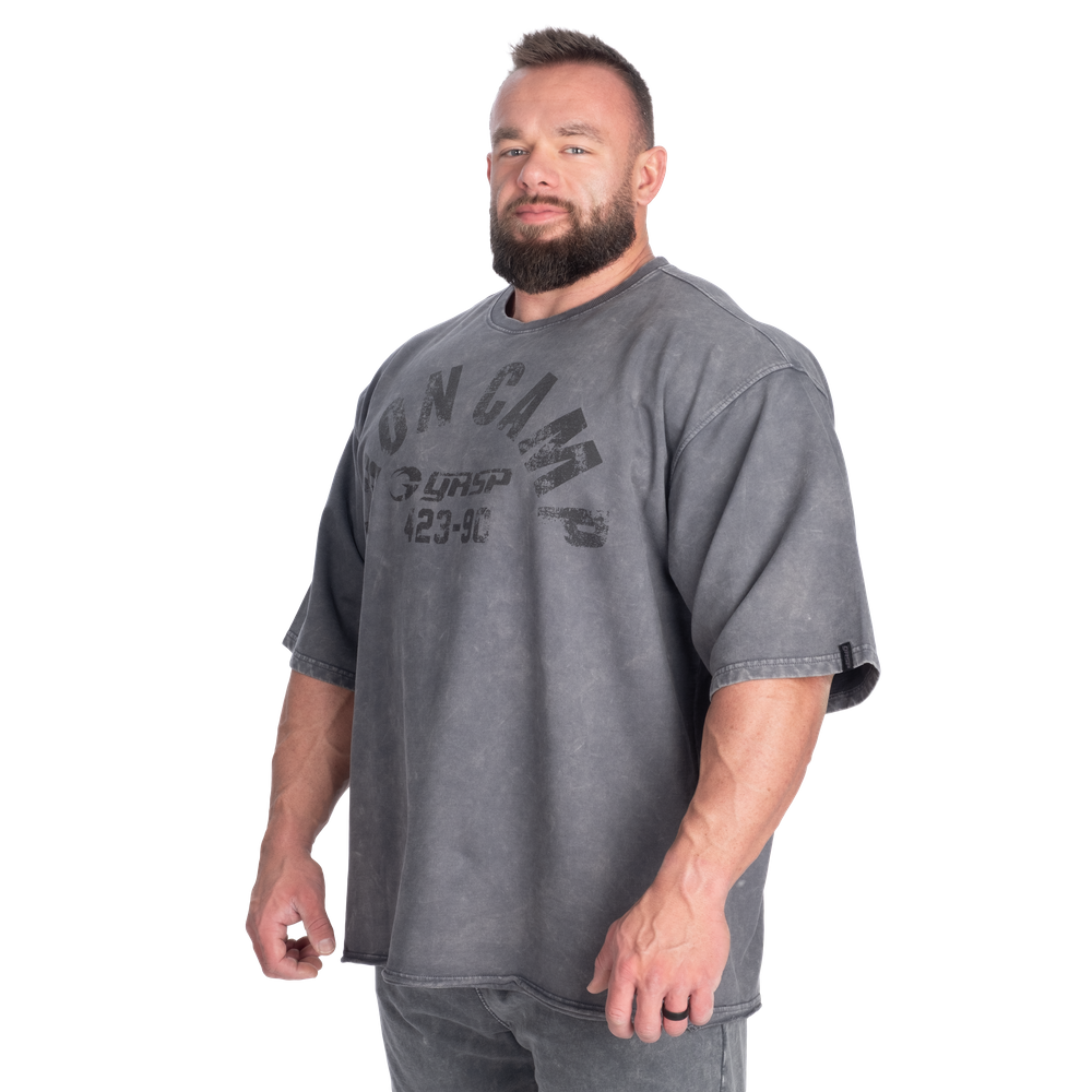 Iron Camp Iron Tee - Washed Black - imagem 3