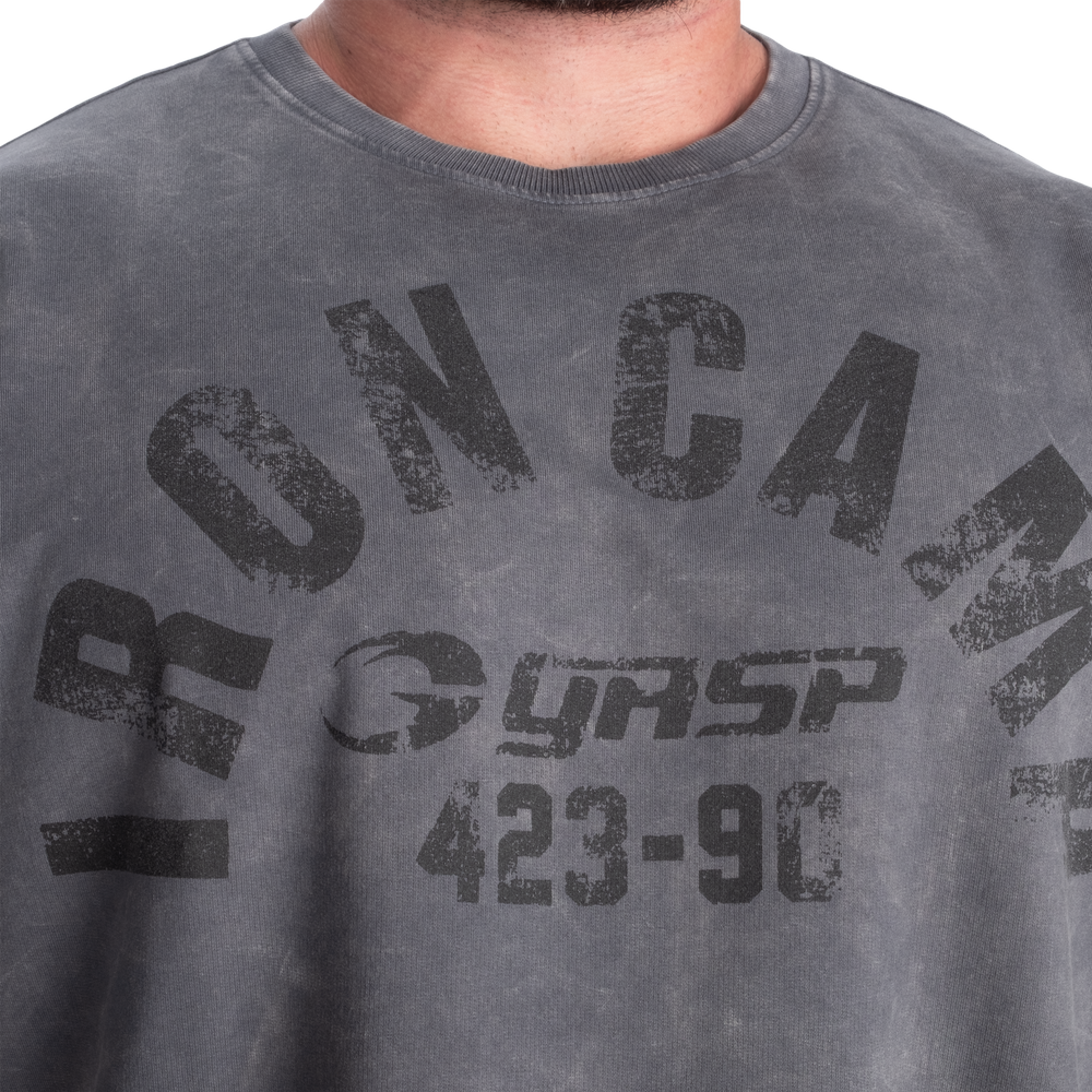 Iron Camp Iron Tee - Washed Black - imagem 4