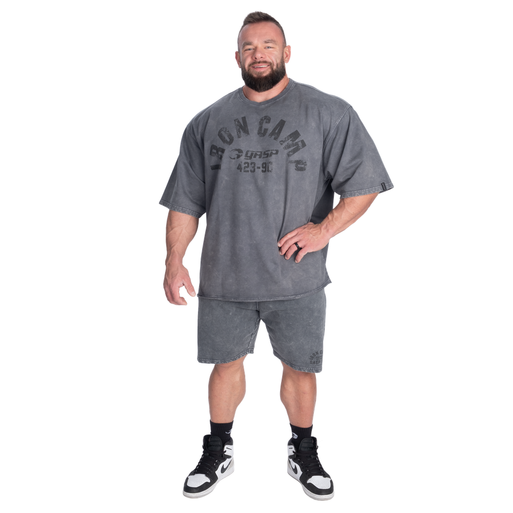 Iron Camp Iron Tee - Washed Black - imagem 6