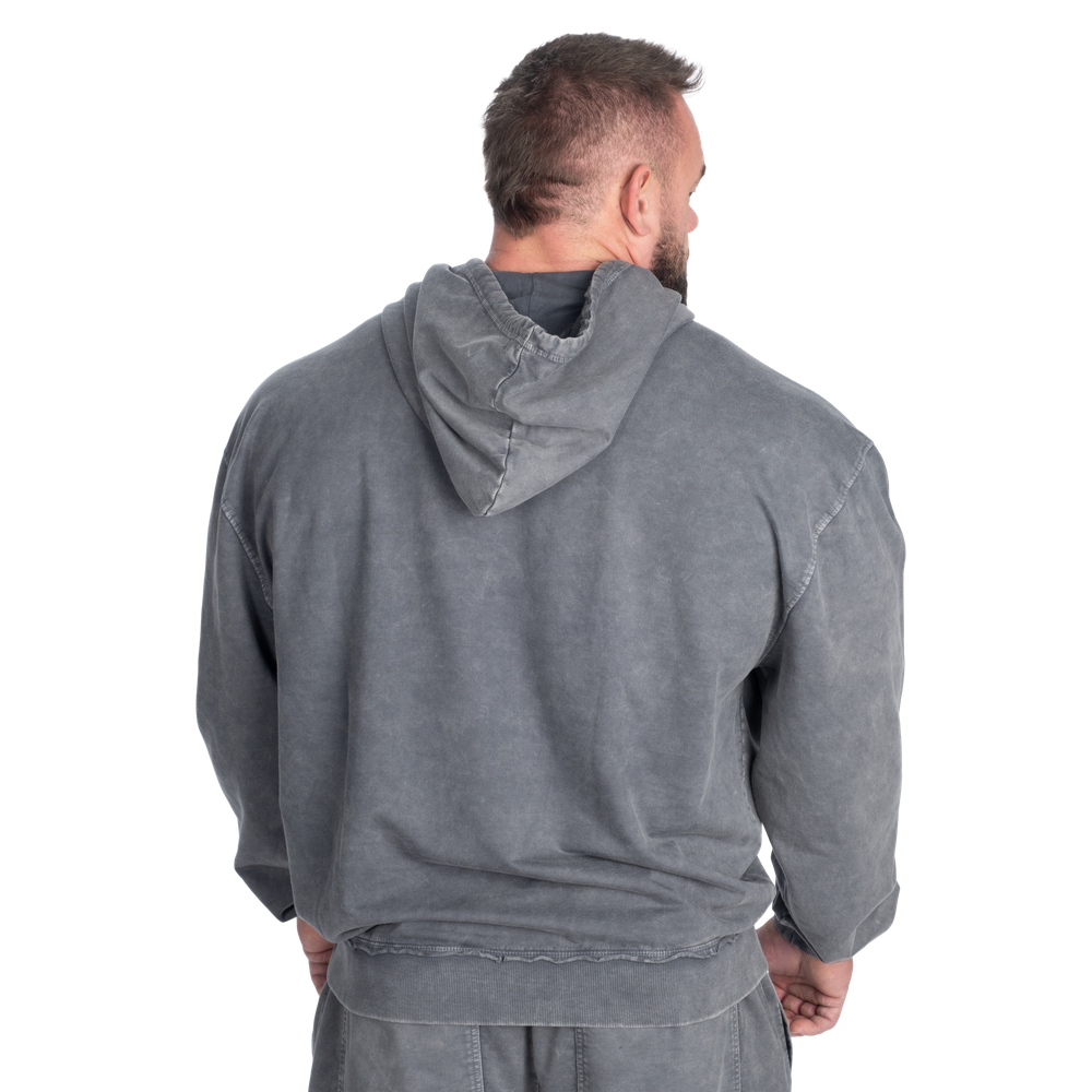 Iron Camp Hood Sweater - Washed Black - imagem 2