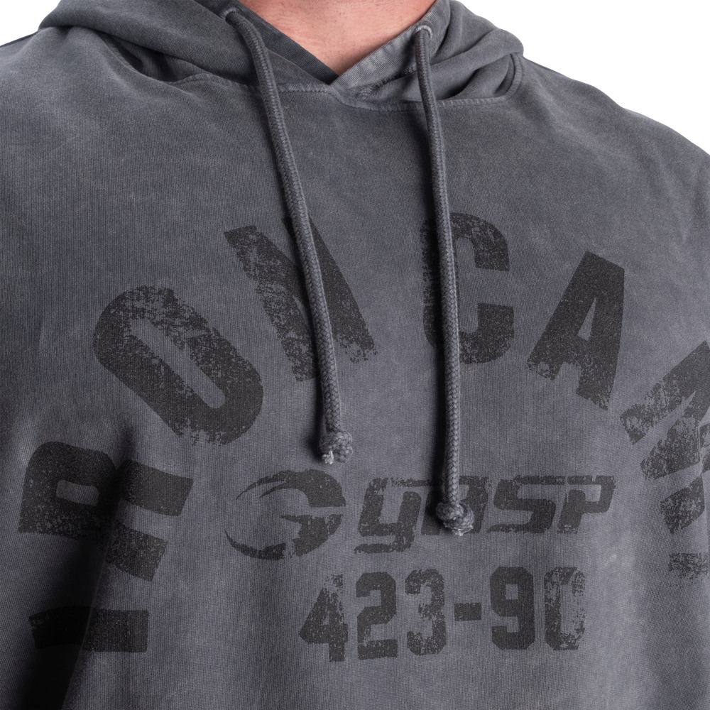 Iron Camp Hood Sweater - Washed Black - imagem 5