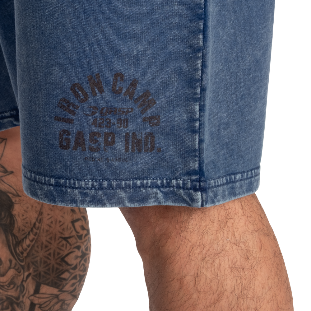 Iron Camp Dynamic Shorts 8” - Washed blue - imagem 5