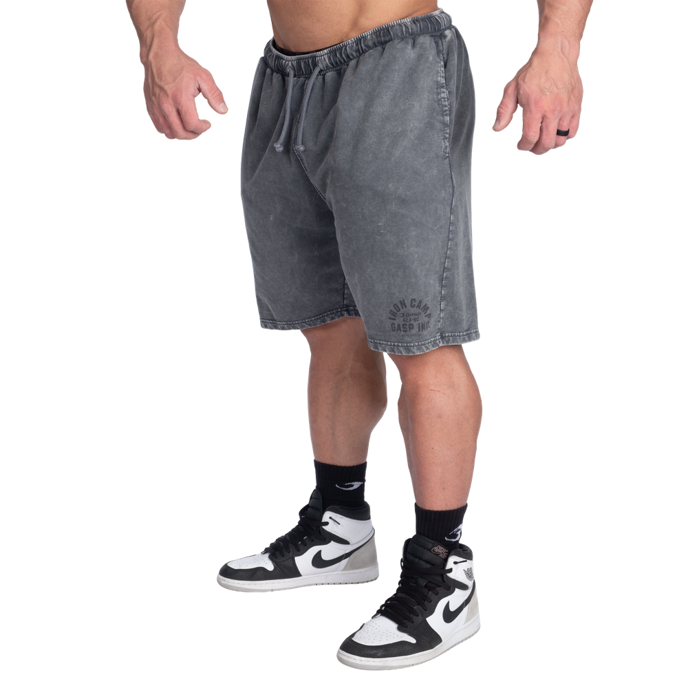 Iron Camp Dynamic Shorts 8” - Washed Black - imagem 1
