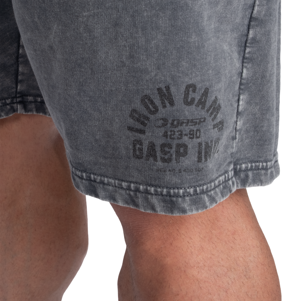 Iron Camp Dynamic Shorts 8” - Washed Black - imagem 5