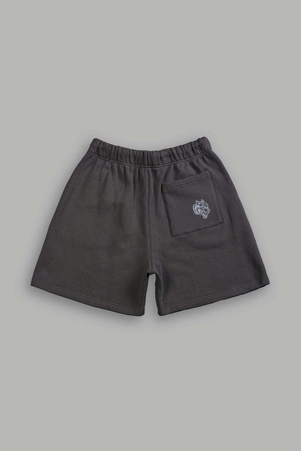 Stud Wolf Post Lounge Sweat Shorts in Wolf Gray — imagem 3