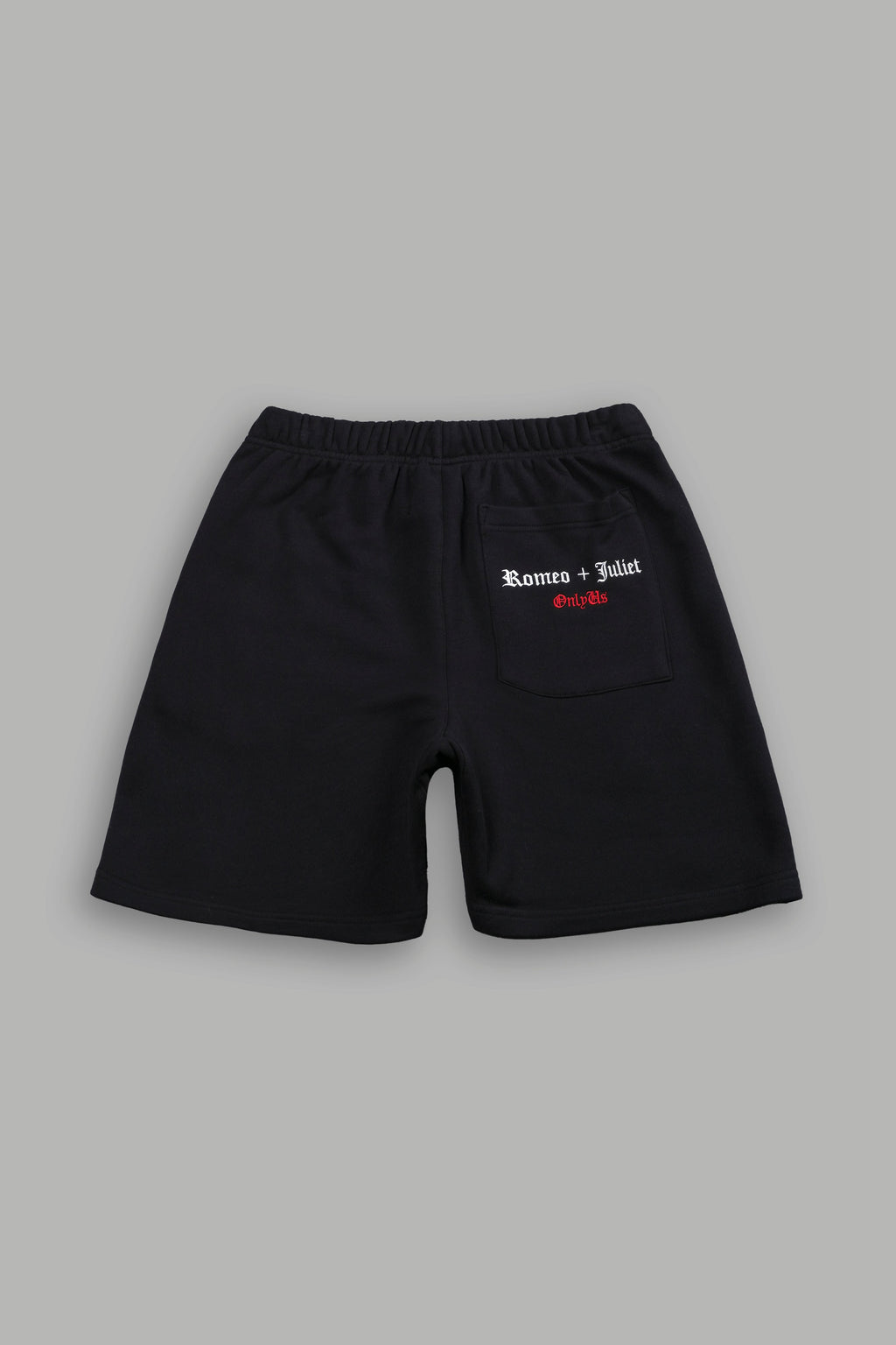 Doomed Love Post Lounge Sweat Shorts in Black — imagem 3