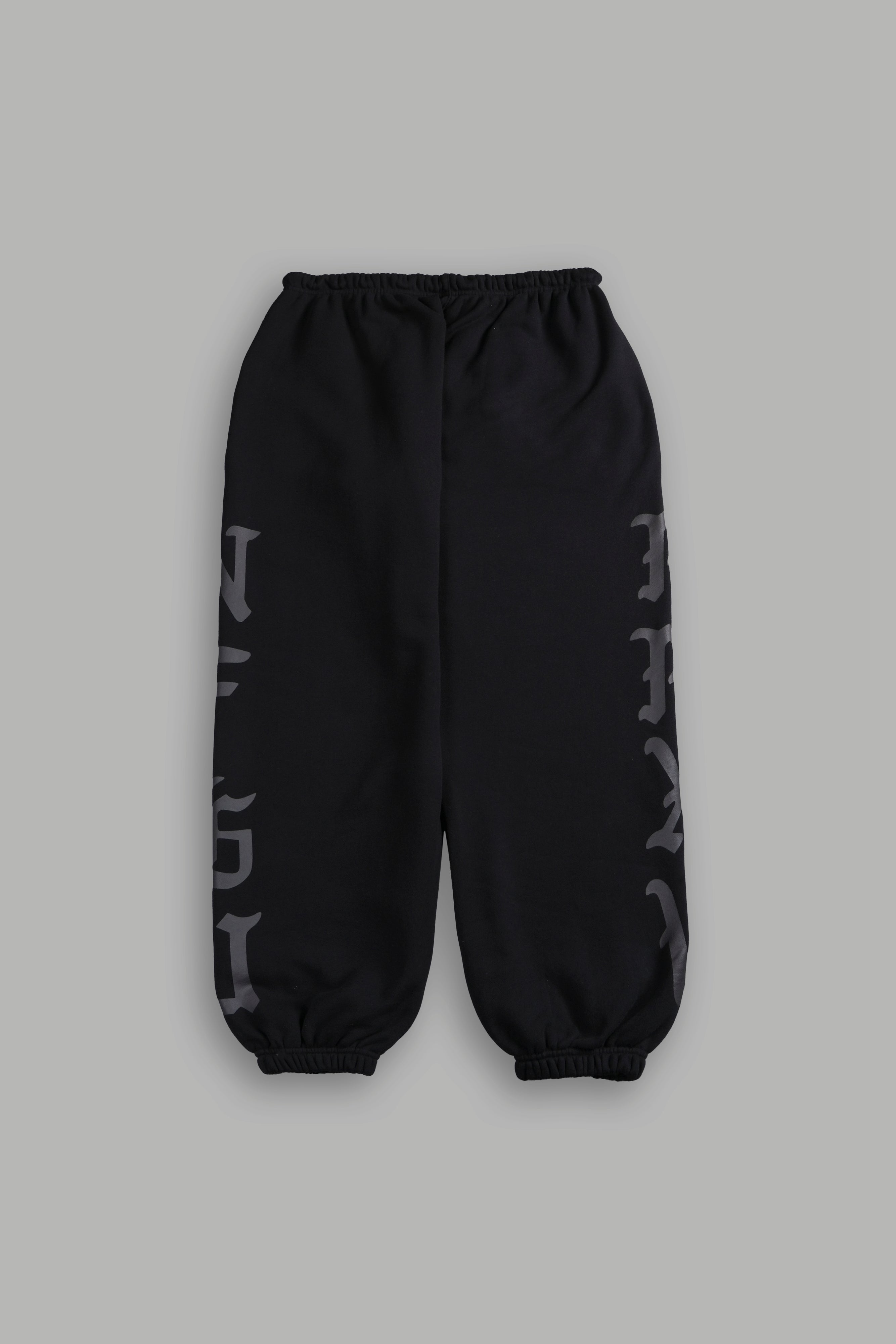 Stone Code Lightweight Lounger Sweat Pants in Black — imagem 3