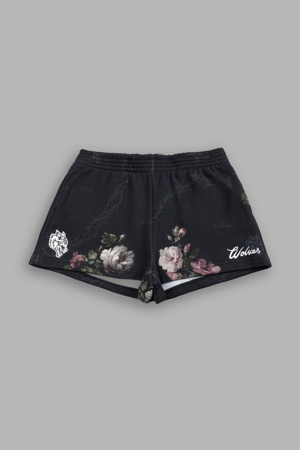 Rose Thorn Ellie Sweat Shorts in Black Rose Thorn - imagem 5