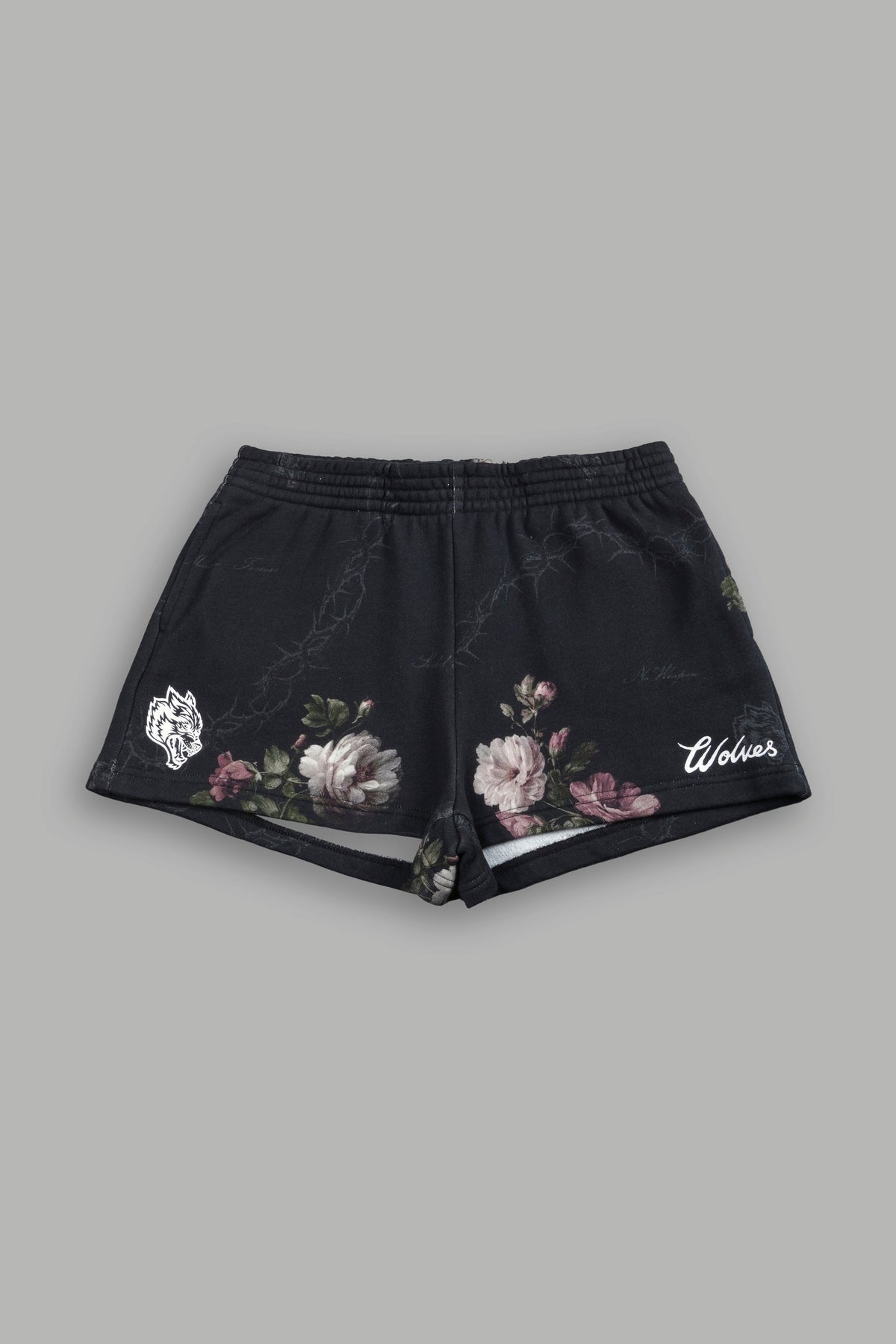 Rose Thorn Ellie Sweat Shorts in Black Rose Thorn - imagem 5