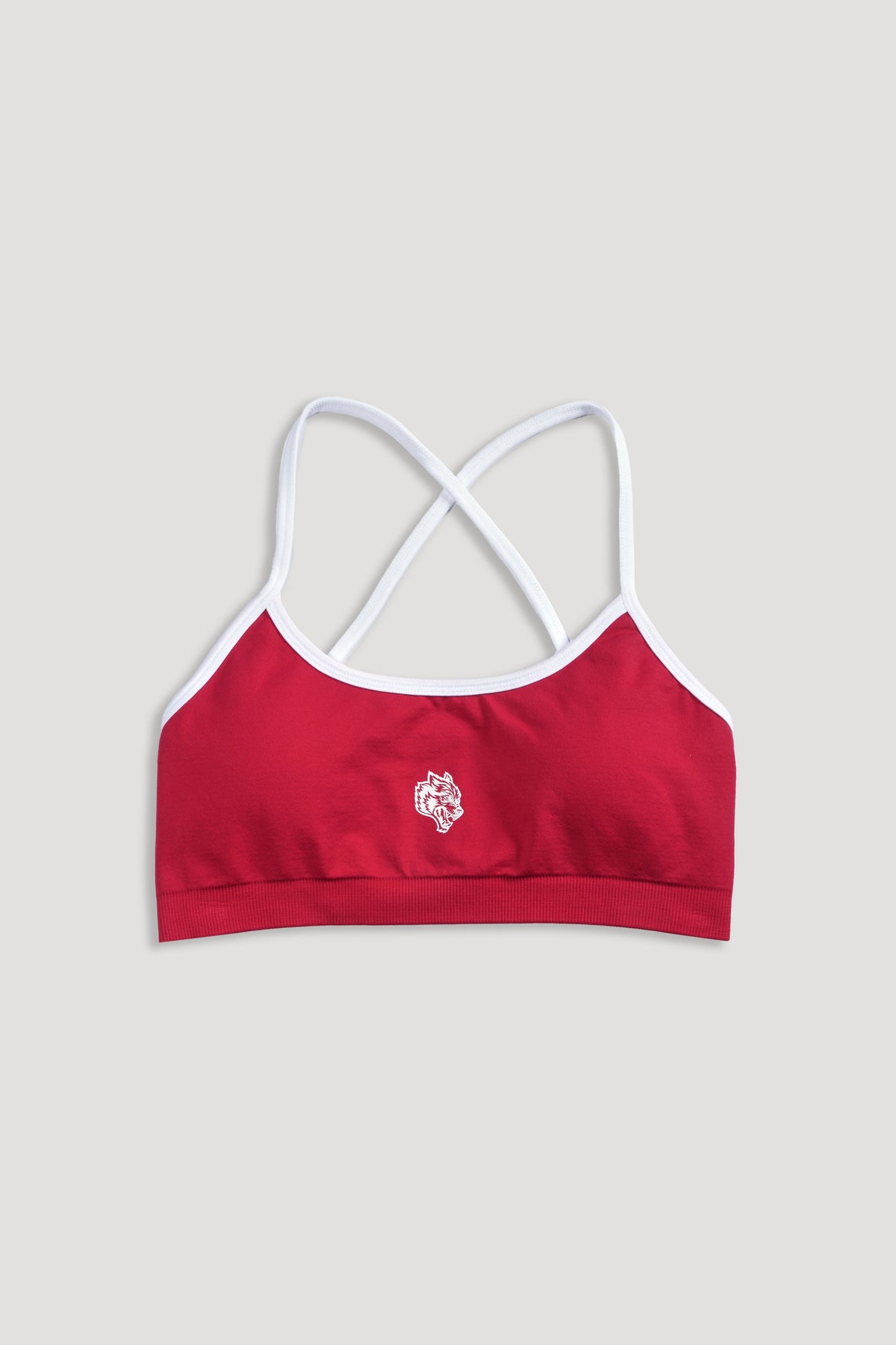 Wolf "Layla" Soft Seamless Bra in Cherry/White — imagem 7