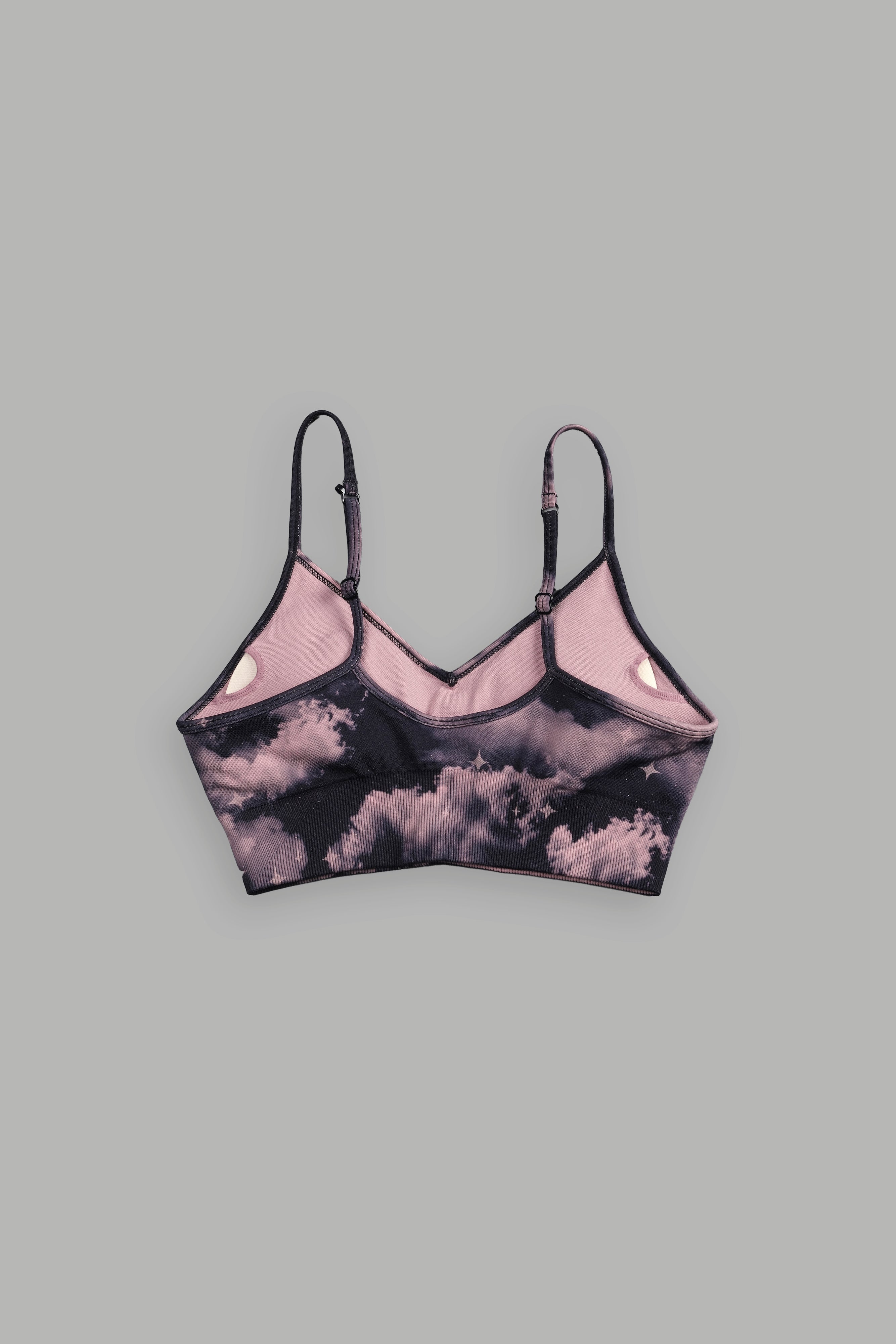Single Wolf "Everson Seamless" Sports Bra in Black Desert Night Sky — imagem 2