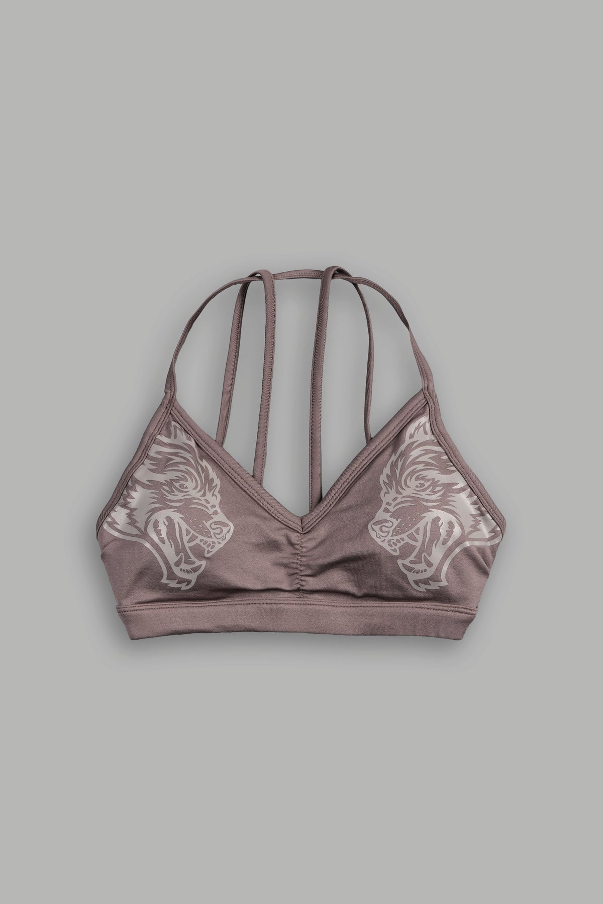 Dual Everson Alexa Seamless Bra In Mojave Brown - imagem 9