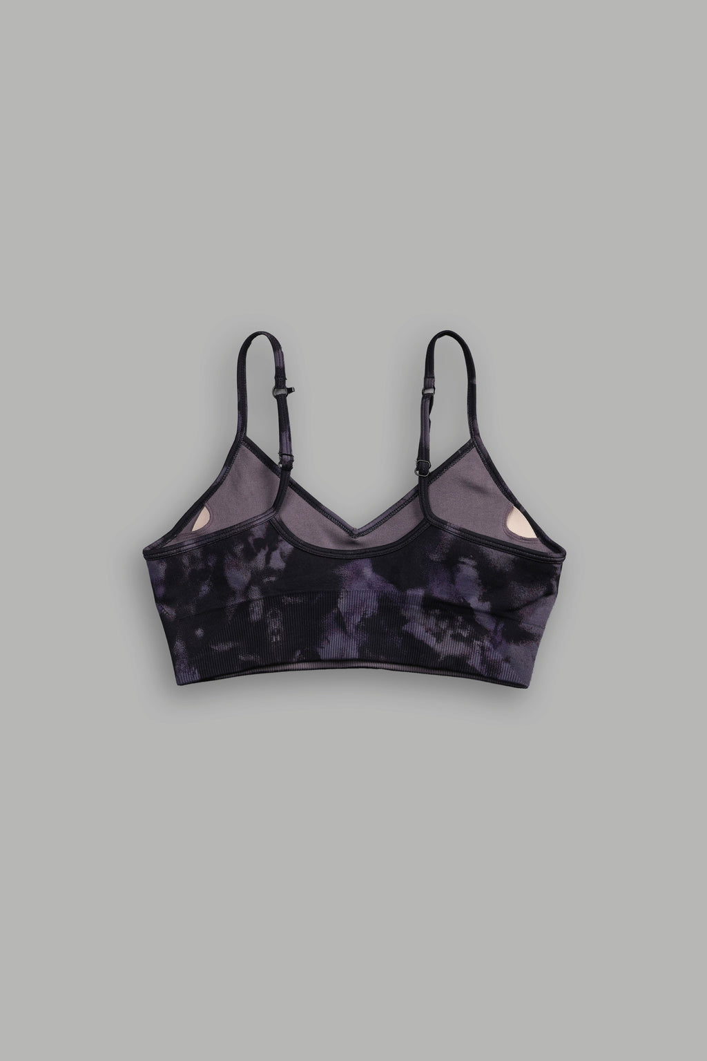 Chopper "Everson Seamless" Sports Bra in Big Purple Night Marble — imagem 4
