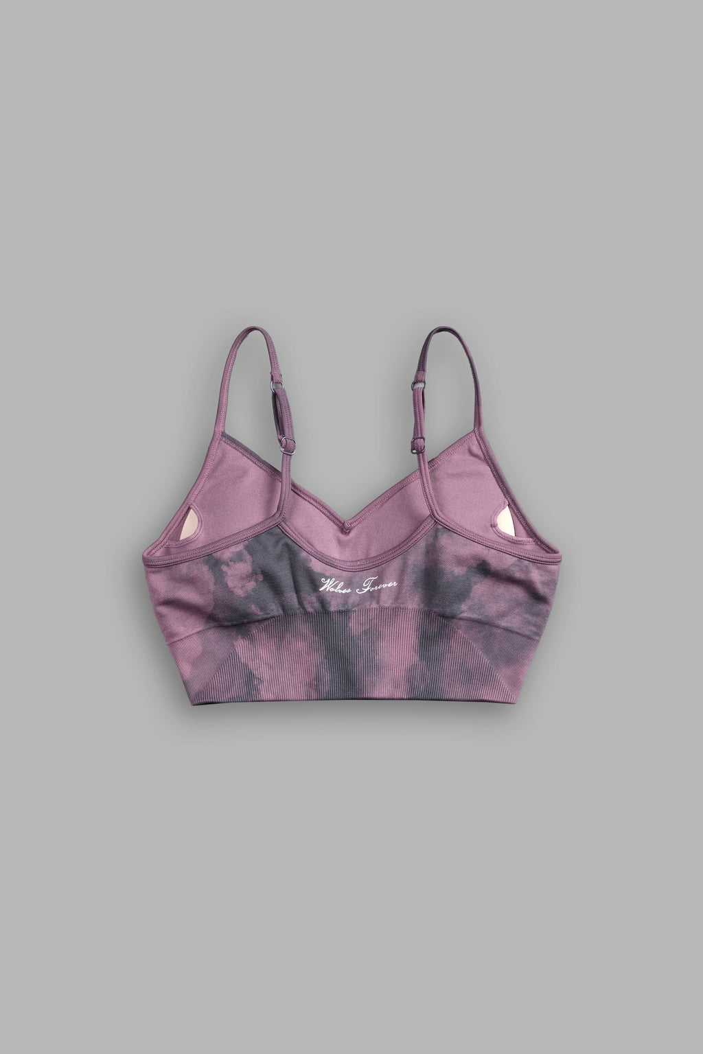 Conquer "Everson Seamless" Sports Bra in Cipher Purple Big Ghost Cloud — imagem 4