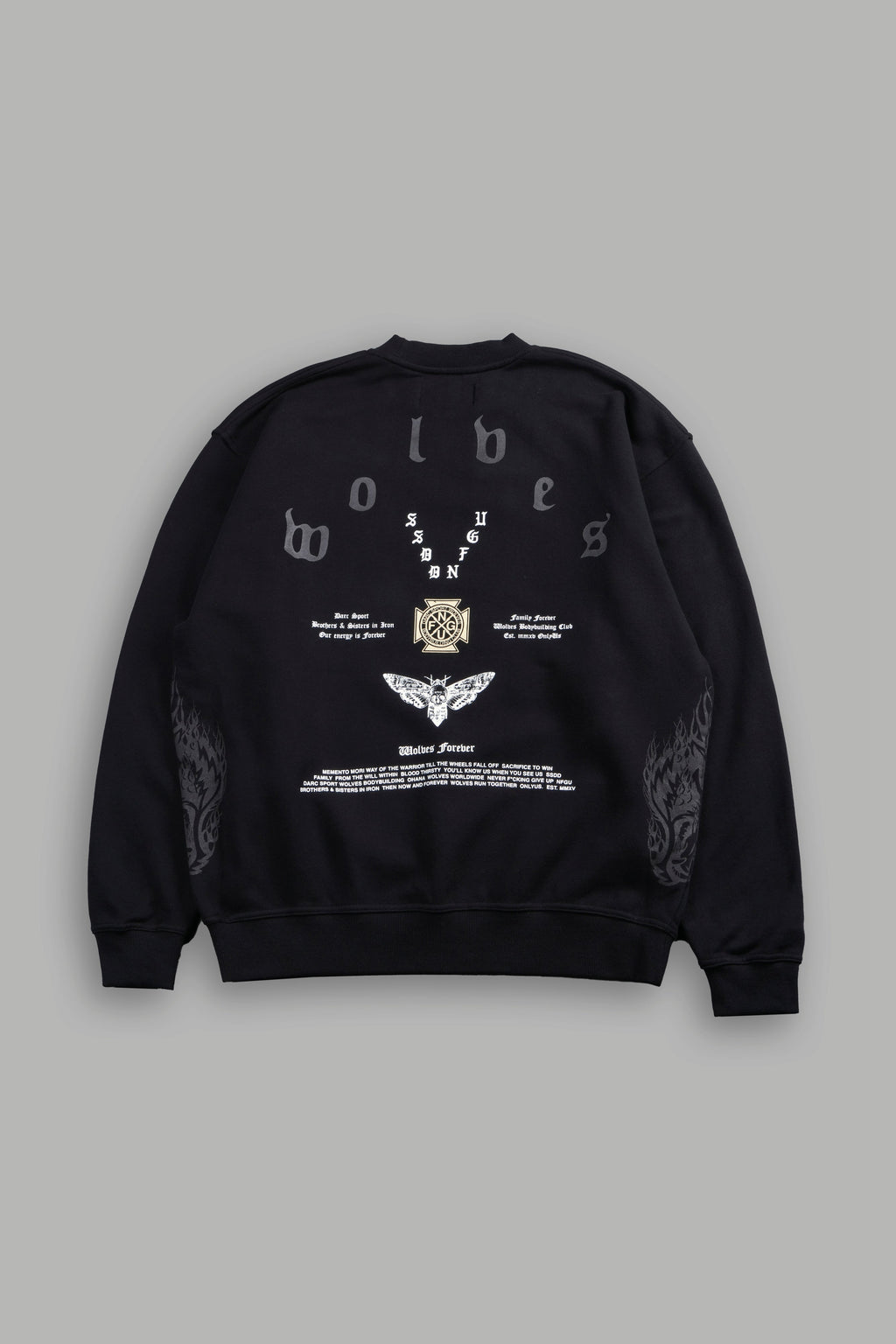 Lineage Frvr London Crewneck in Black — imagem 1