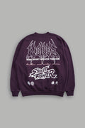 Final Boss Unisex London Crewneck in Storm Purple - imagem 1