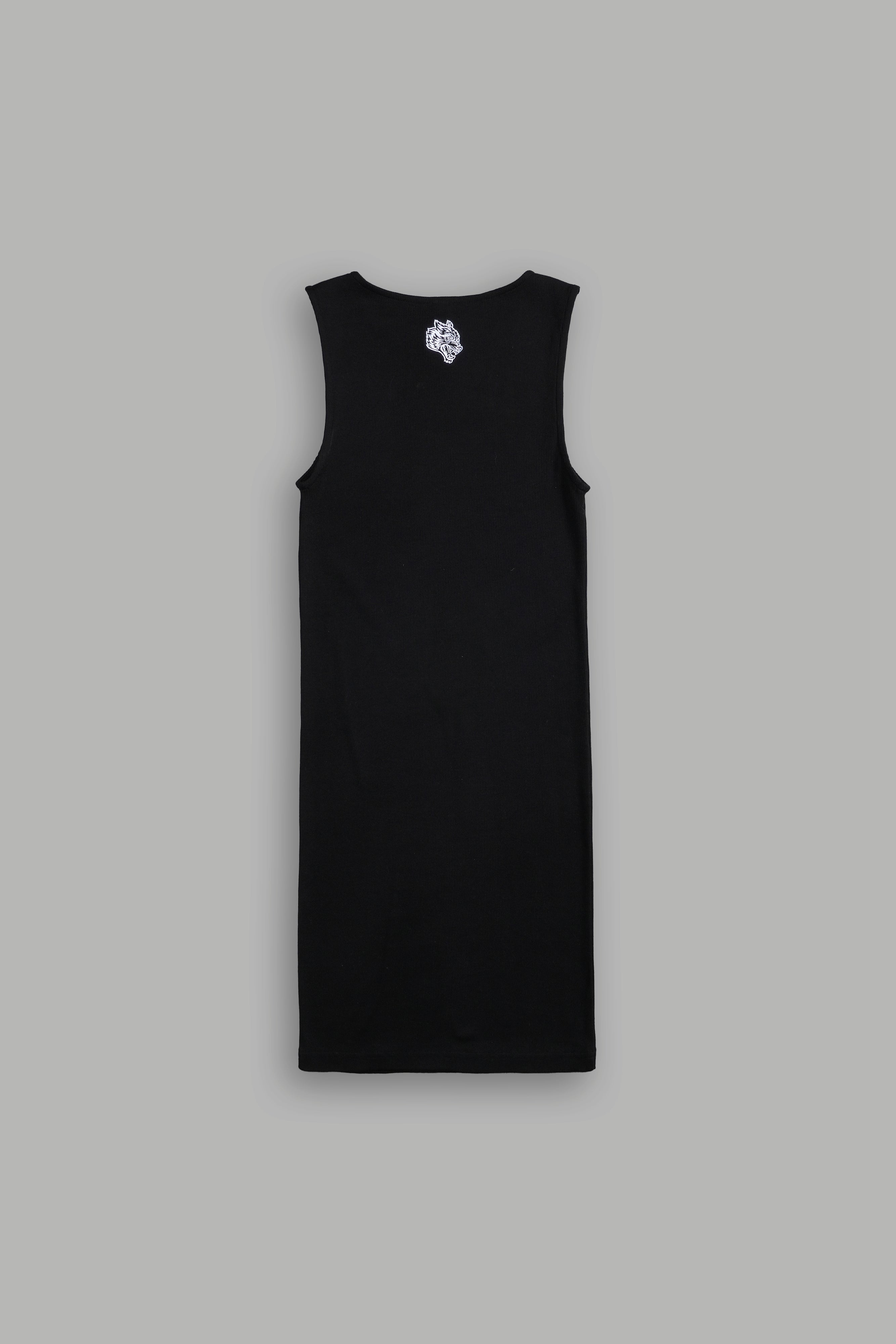 Single Wolf Tyrell Tank Dress in Black — imagem 4