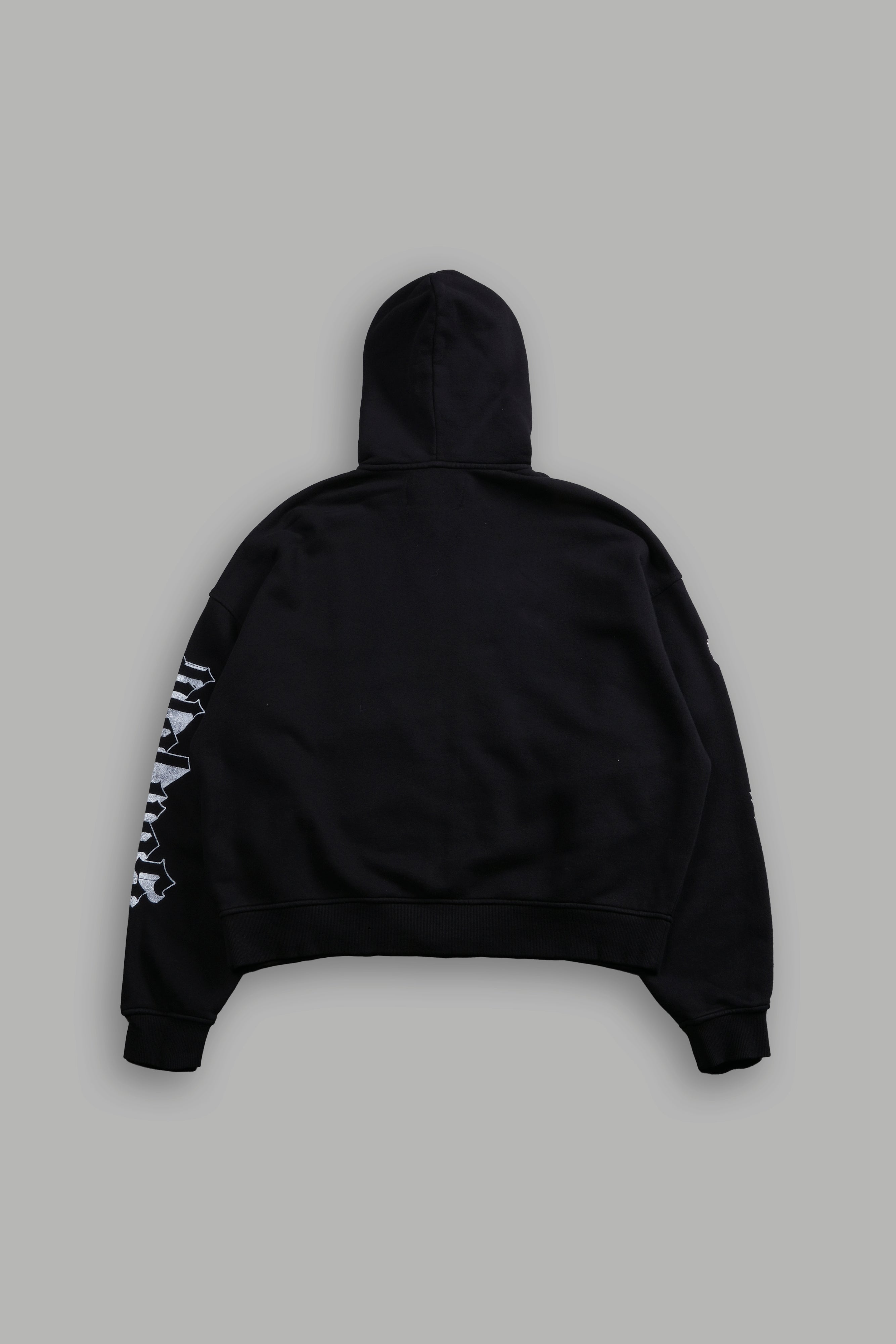 Hanma Legacy Darco Double Zip Hoodie in Black — imagem 3