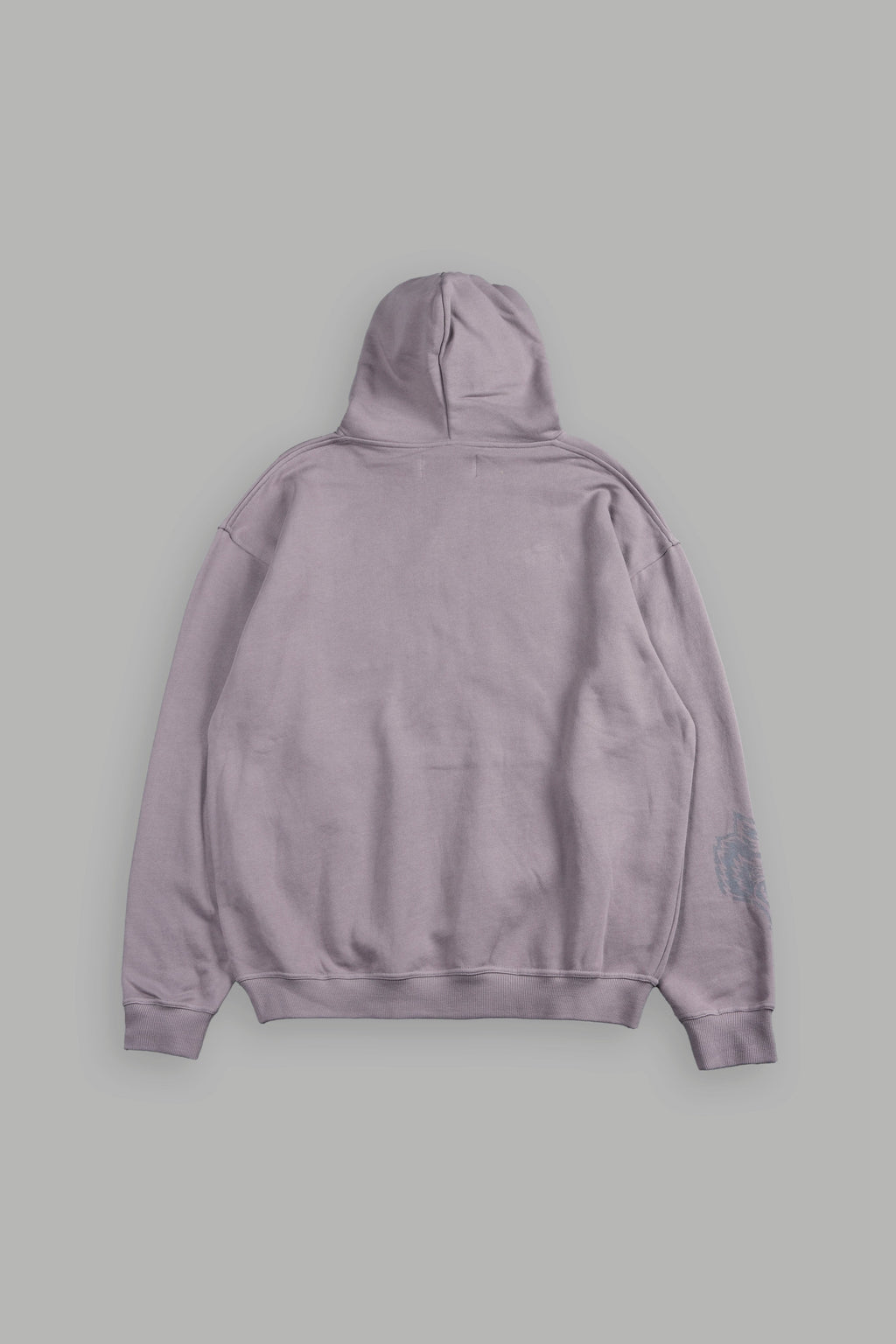 Bone Cage Bishop Hoodie In Pale Gray