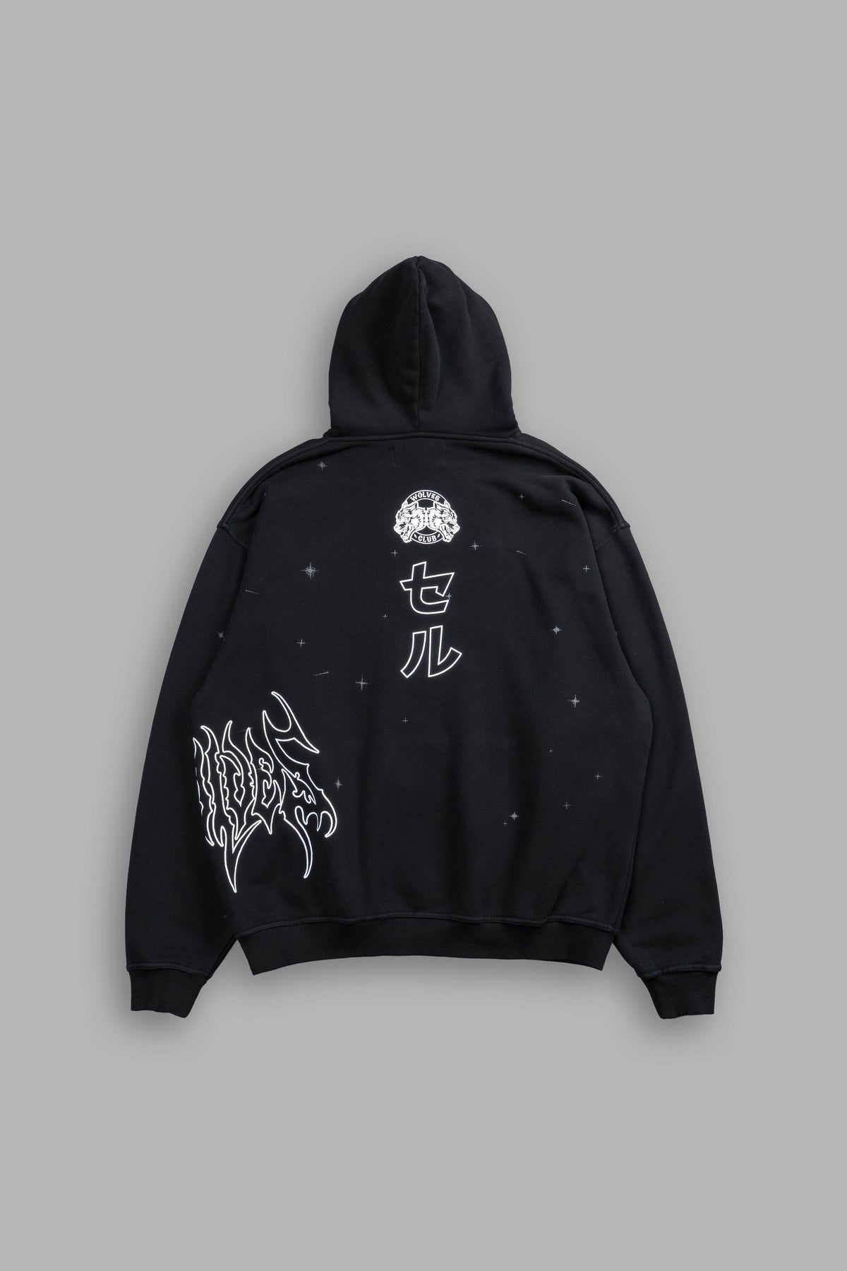 Cell Energy "Pierce" Hoodie in Black — imagem 3