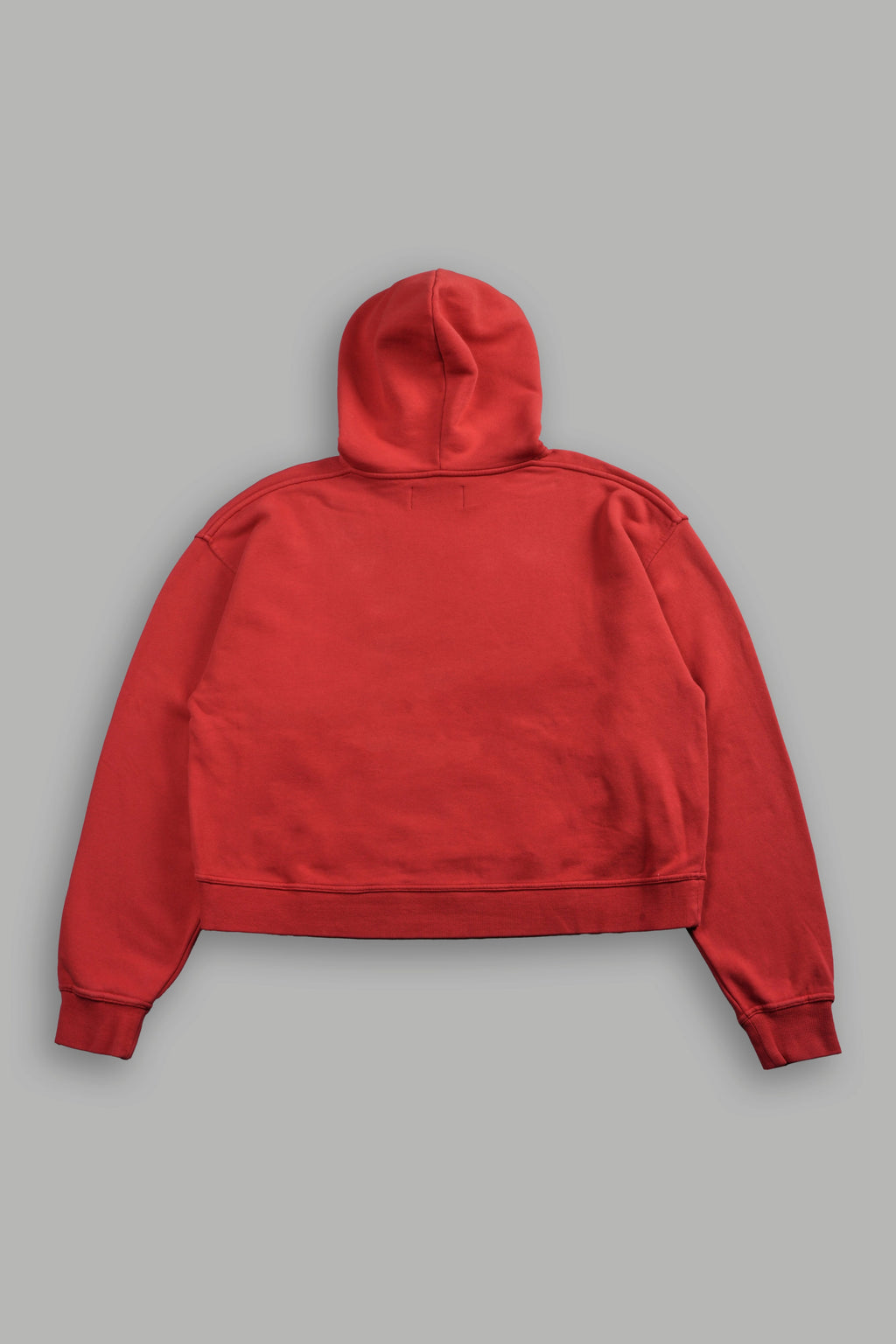 Loyalty Frvr Box Cut Pierce Hoodie in Roman Red — imagem 2