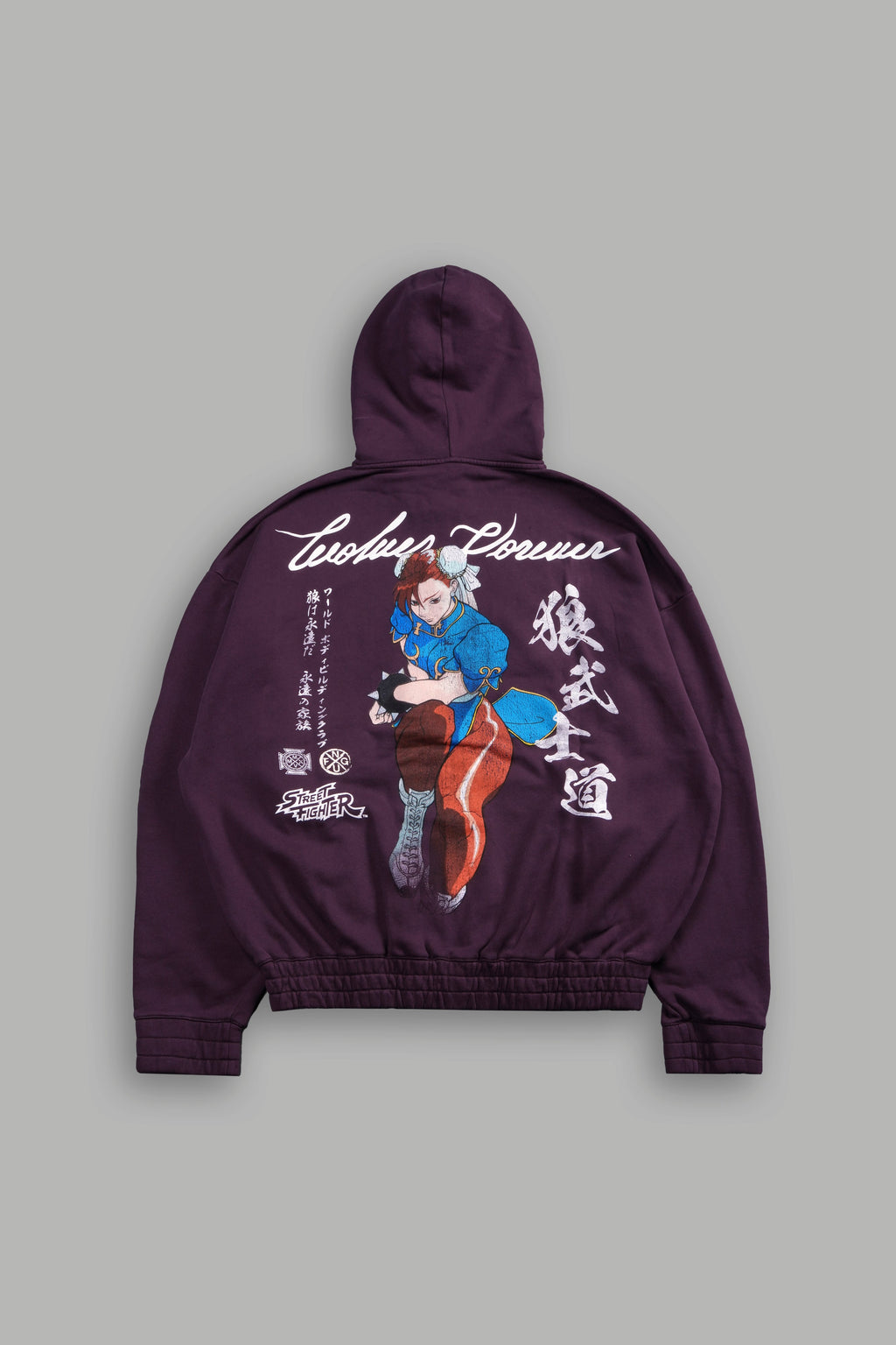 Stability She "Chambers" Zip Hoodie in Storm Purple - imagem 1