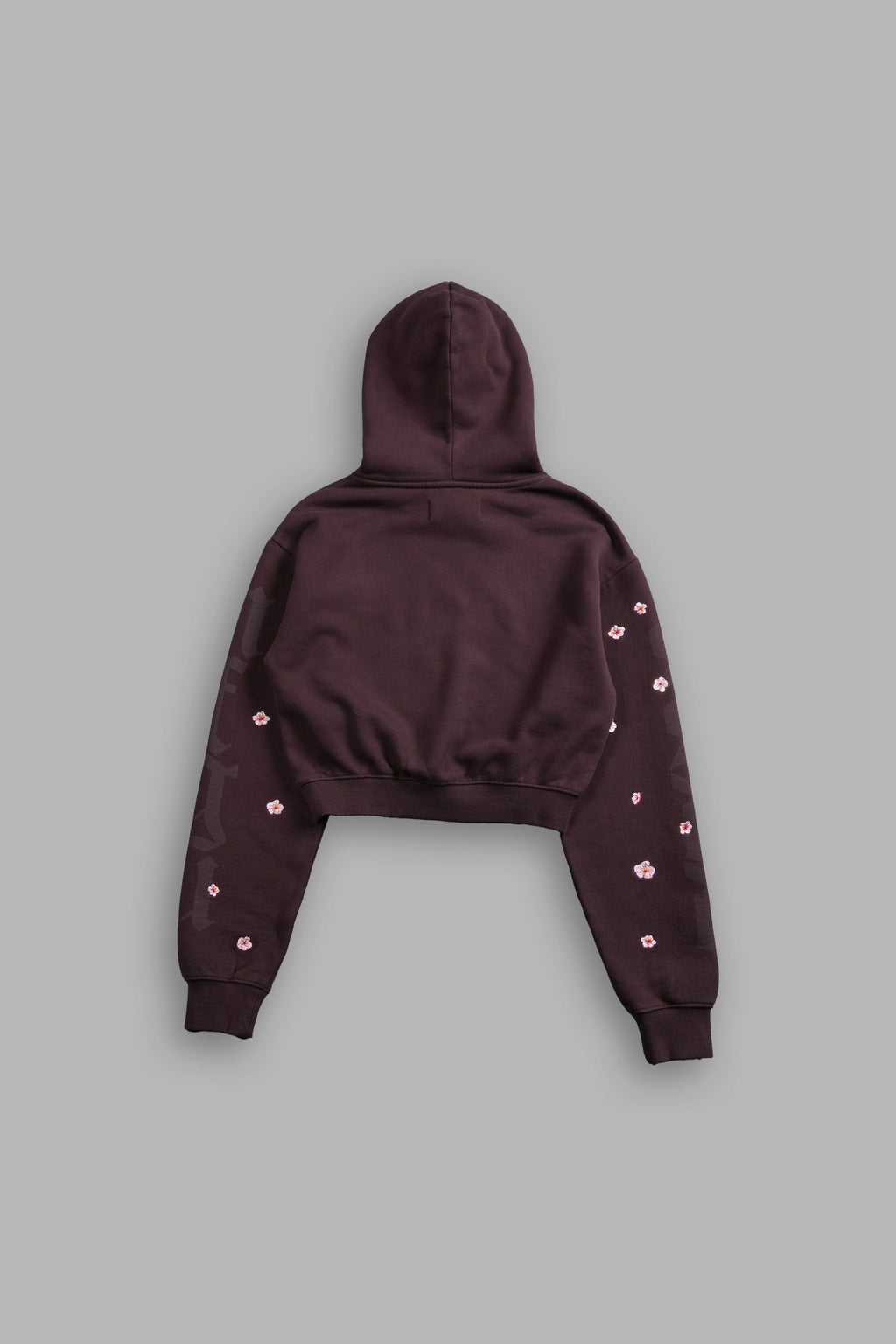 Blossom Forever "Rose" Hoodie in Darc Garnet — imagem 4