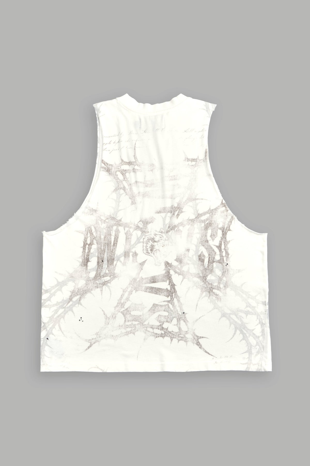 Thorns Frvr Tommy Muscle Tee In Cream — imagem 2