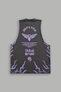 Wolves Never Back Down V2 Tommy Muscle Tee in Wolf Gray — imagem 1