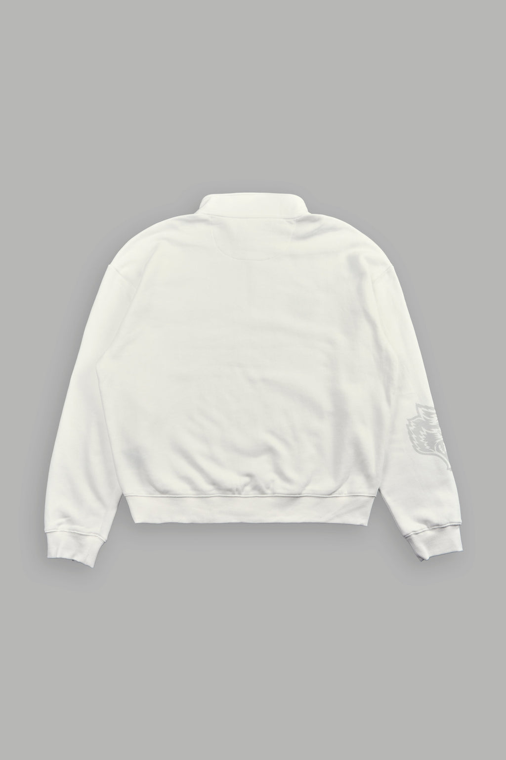 Written On Stone Duke 1/4 Zip Mock Neck in Cream