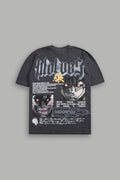 Hanma Legacy "Premium" Oversized Tee in Wolf Gray — imagem 1