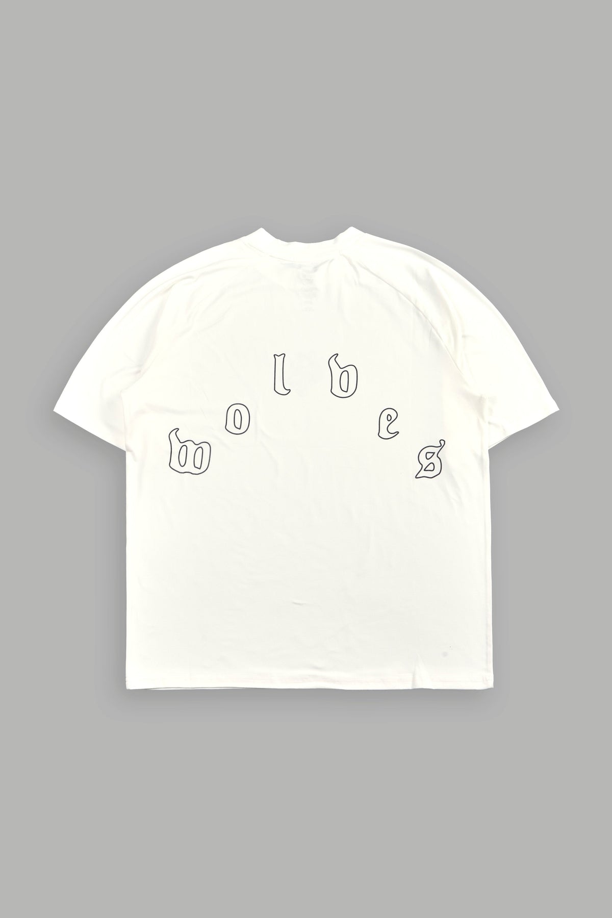 Wolves Pyramid V2 Dry Wolf Raglan Ss Tee In White - imagem 3